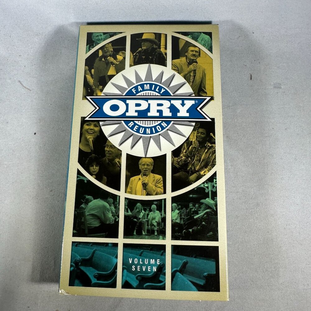 Grand Ole Opry Family Reunion Volume Seven VHS Stars Charley Pride Mel McDaniel
